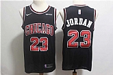 Bulls 23 Michael Jordan Black Nike Swingman Jersey,baseball caps,new era cap wholesale,wholesale hats